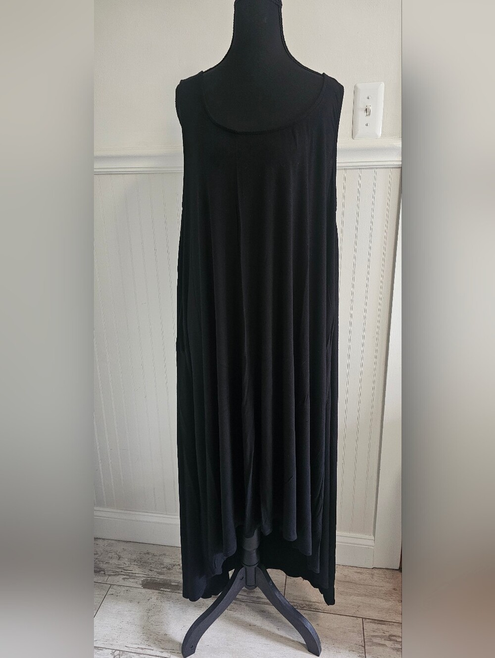 Torrid Black Sleeveless Maxi Tank Dress - 3X